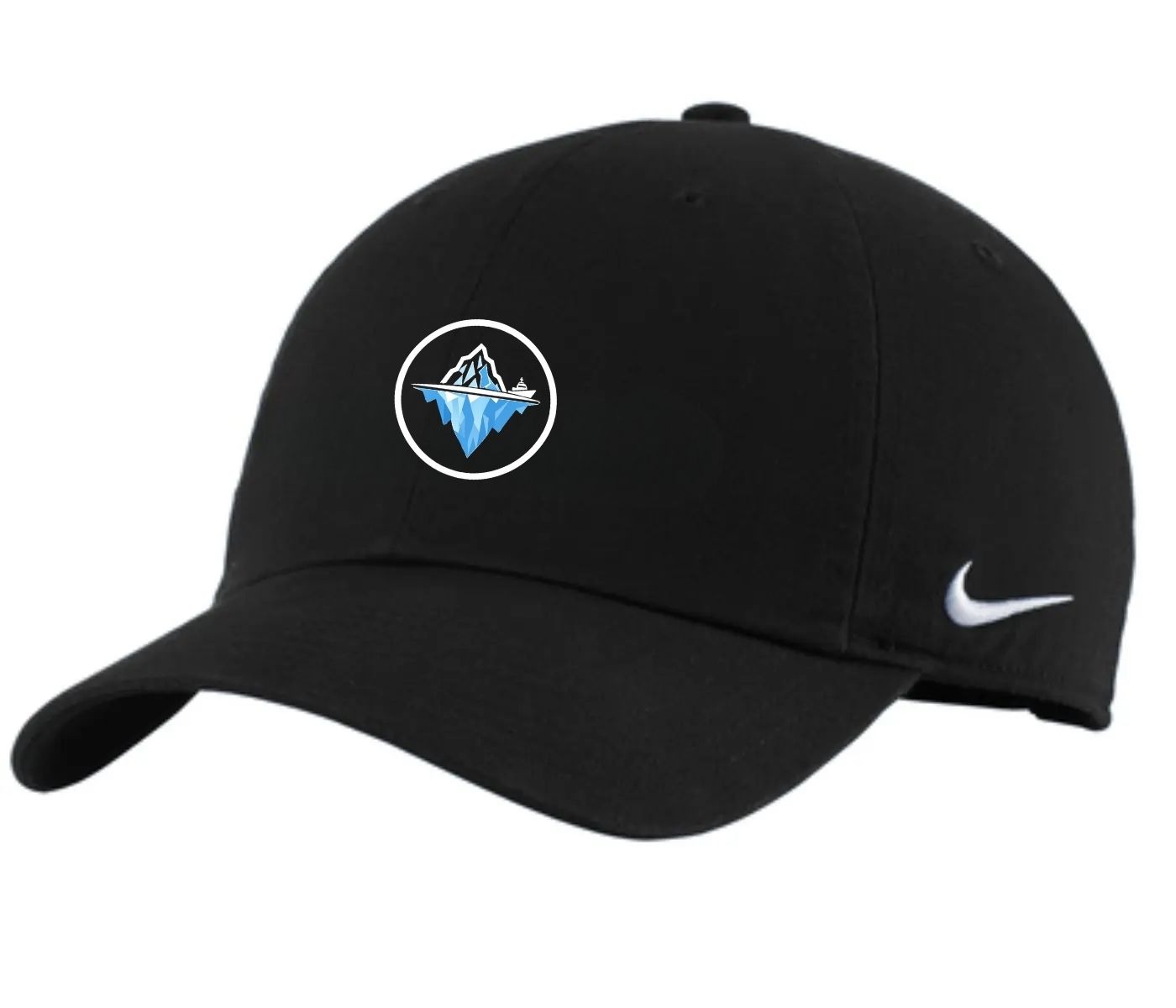 Nike Cotton Twill Baseball Hat - color: Raven