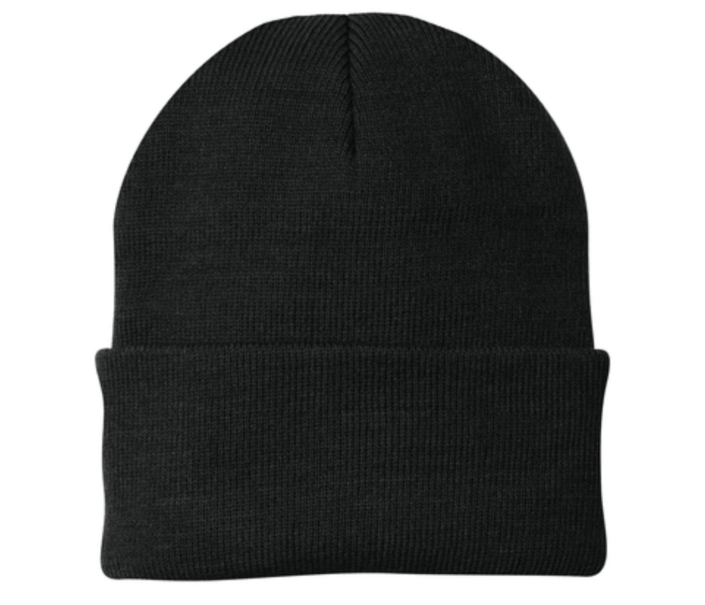 Fleece Lined Beanie - color: Raven