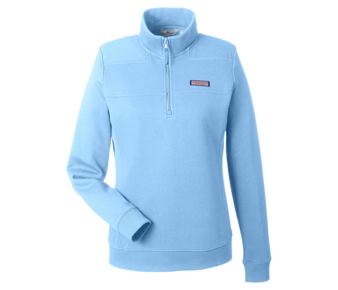 Women's Vineyard Vines 1/4 Zip - Size: Xs, Color: Sky, Size: S, Color: Sky, Size: M, Color: Sky, Size: L, Color: Sky, Size: Xl, Color: Sky, Size: 2xl, Color: Sky